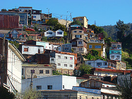 bar&aacute;�ky ve svahu nad Tich&yacute;m oce&aacute;nem