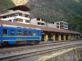 n�dra�� v Aquas Calientes